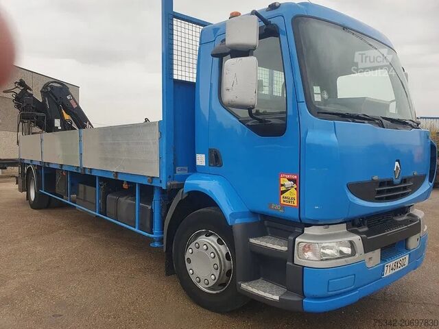 Vrachtwagen met kraan Renault DCi 220