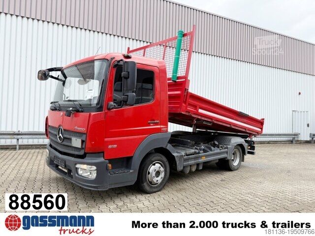 Tipvogn varebil Mercedes-Benz Atego 818 LK 4x2, Meiller-Kipper, 2 x AHK, Öl