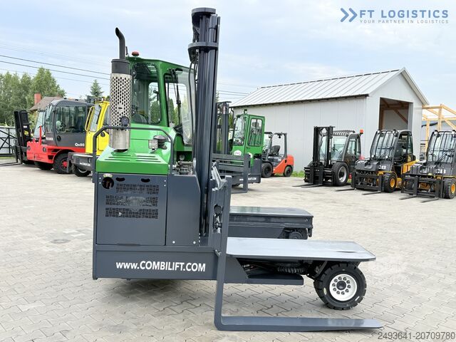 Four-way forklift Combilift C4500 DIESEL DUPLEX WIDE FORK POSITIONER