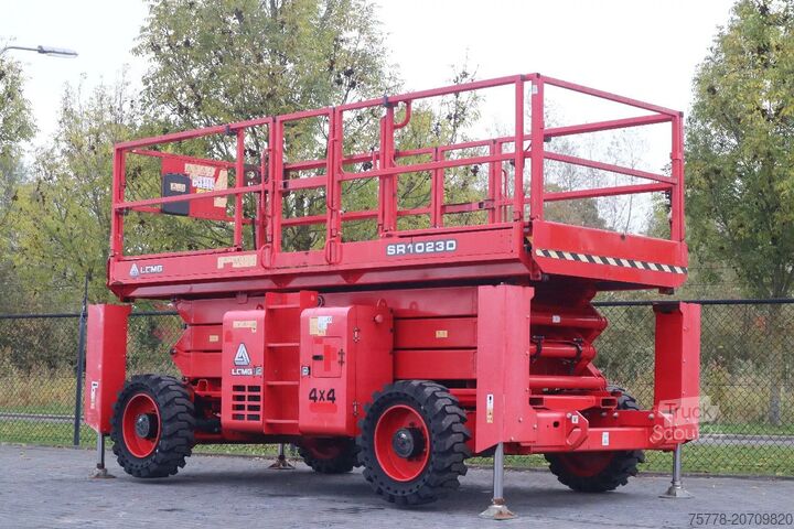 Elevador de tijera LGMG SR1023D | 12 METER | 1.100 KG