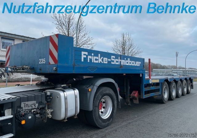 Auflieger mit Arbeitsbühne BROSHUIS 5A0-16-40 5achs / 3 Achsen gelenkt/ NL 55t