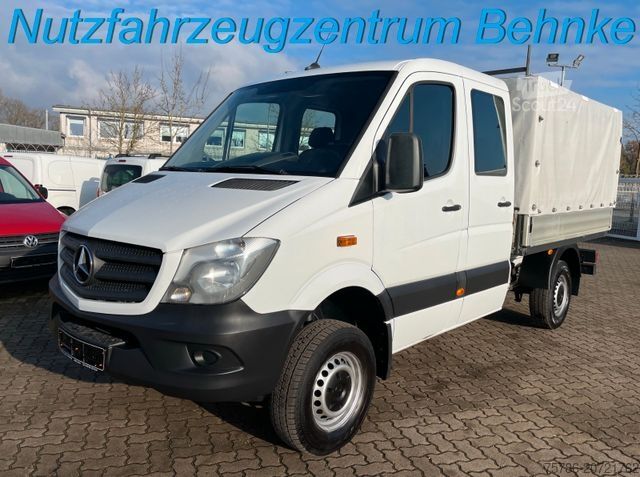 Samochód dostawczy z plandeką MERCEDES-BENZ Sprinter 316 CDI L2 Doka/ 4x4/ AC/ Standhzg./ E6