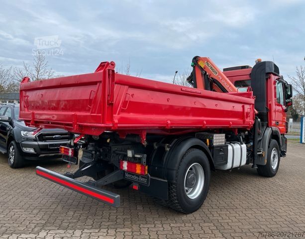 Трьохсторонній самоскид MERCEDES-BENZ Actros 1832 BB/ Meiller/ PK 12002+Funk/ 5+6/ AC