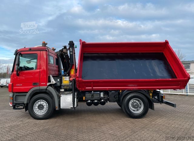 Трьохсторонній самоскид MERCEDES-BENZ Actros 1832 BB/ Meiller/ PK 12002+Funk/ 5+6/ AC