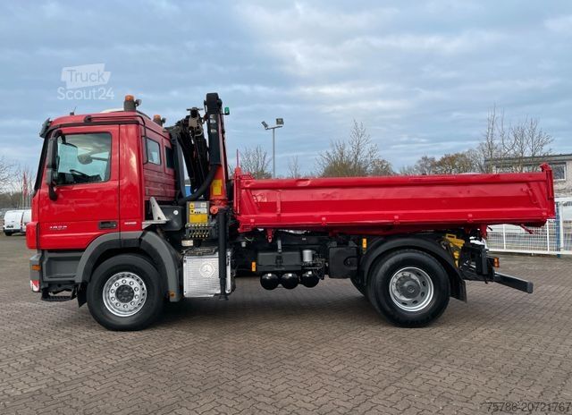 Трьохсторонній самоскид MERCEDES-BENZ Actros 1832 BB/ Meiller/ PK 12002+Funk/ 5+6/ AC