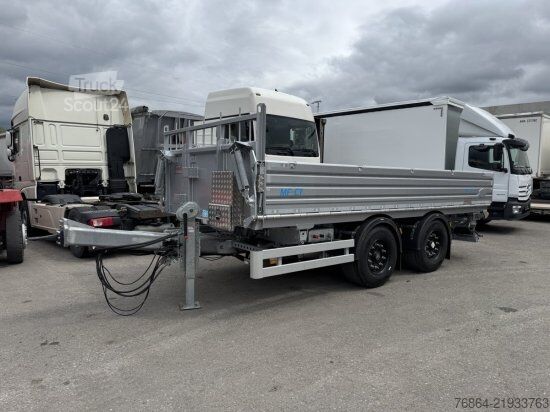 Трёхсторонний самосвальный прицеп  MFCT UNISTAR ZPX-K.19.550 ,TANDEMDREISEITENKIPPER, PALETTENBREIT