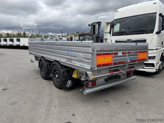 Трёхсторонний самосвальный прицеп  MFCT UNISTAR ZPX-K.19.550 ,TANDEMDREISEITENKIPPER, PALETTENBREIT