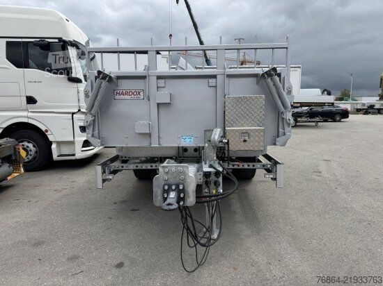 Трёхсторонний самосвальный прицеп  MFCT UNISTAR ZPX-K.19.550 ,TANDEMDREISEITENKIPPER, PALETTENBREIT