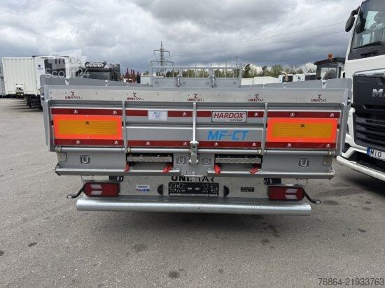 Трёхсторонний самосвальный прицеп  MFCT UNISTAR ZPX-K.19.550 ,TANDEMDREISEITENKIPPER, PALETTENBREIT