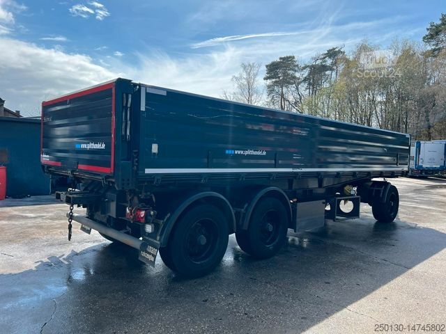 Remorcă basculantă trilaterală Stehmann 3.Achs Dreiseitenkipper Stapleraufnahme