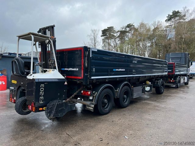 Remorcă basculantă trilaterală Stehmann 3.Achs Dreiseitenkipper Stapleraufnahme