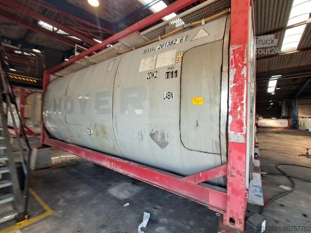 Sea container 26m³ Tankcontainer TANK Container Flüßig ISO SILO