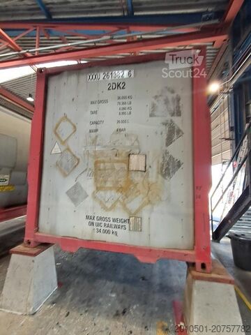 Tengeri konténer 26m³ Tankcontainer TANK Container Flüßig ISO SILO