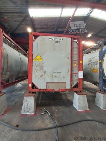 Sea container 26m³ Tankcontainer TANK Container Flüßig ISO SILO