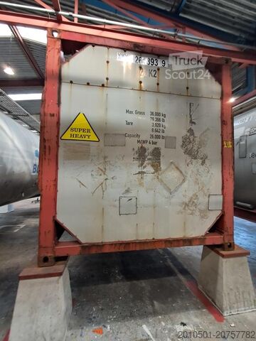 Tengeri konténer 26m³ Tankcontainer TANK Container Flüßig ISO SILO