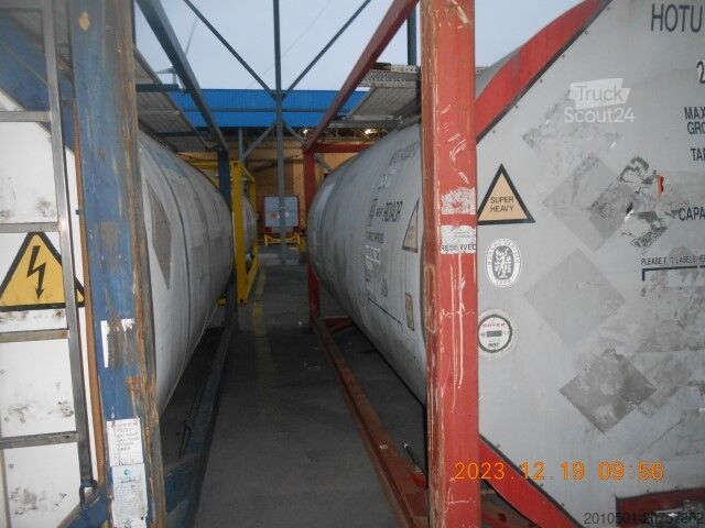 Jūras konteiners 24m³ TANKCONTAINER TANK 24000L Flüssigtank ISO BEHÄLTER LAGERCONTAINER