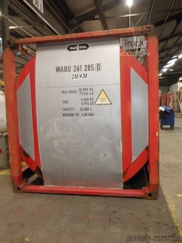 Tengeri konténer 26m³ Tankcontainer TANK Container ISO Tankbehälter Transporttankcontainer