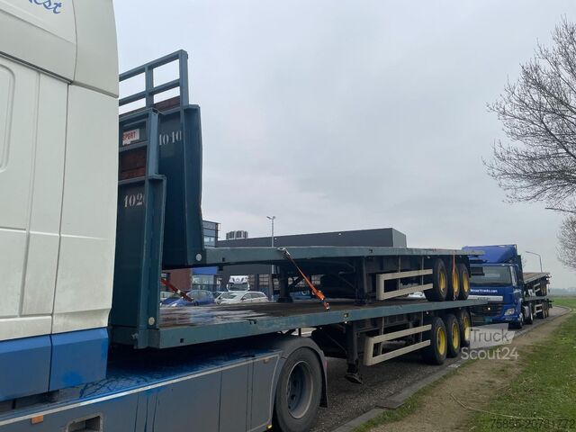 Platte bak Haan OPL45 Heavy Duty (45Ton) / Rungen-Potholes /BPW...