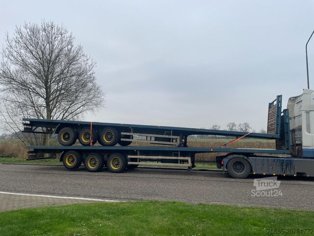 Platte bak Haan OPL45 Heavy Duty (45Ton) / Rungen-Potholes /BPW...