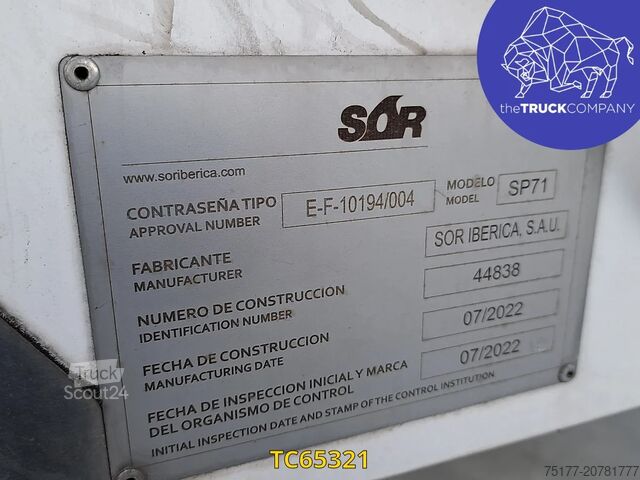 Transport réfrigéré/congélé SOR 