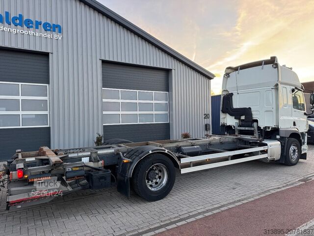 BDF-system DAF CF450 FA, BDF Rahmen, Jost Hubschwing, 2 x Tals...