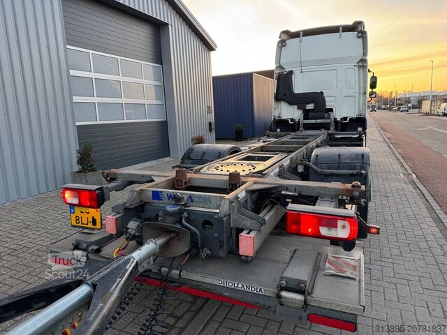 BDF-system DAF CF450 FA, BDF Rahmen, Jost Hubschwing, 2 x Tals...