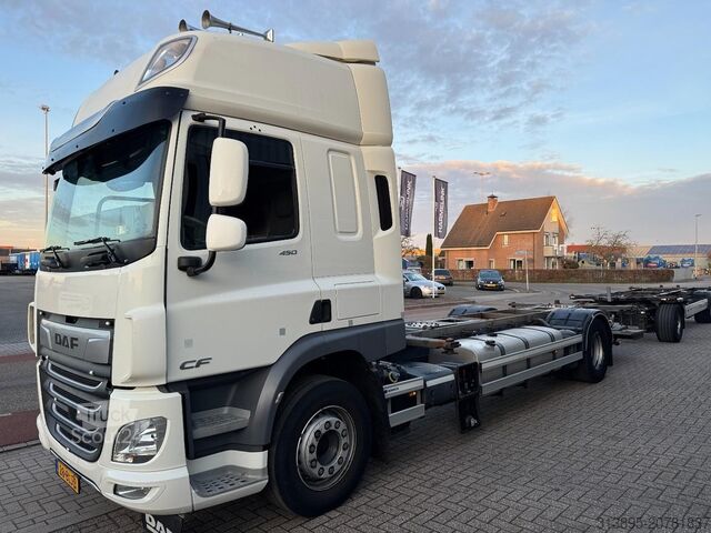 BDF-system DAF CF450 FA, BDF Rahmen, Jost Hubschwing, 2 x Tals...