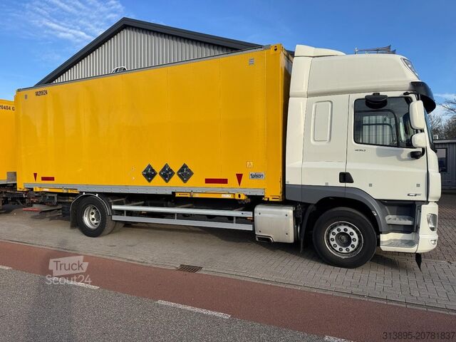 BDF-system DAF CF450 FA, BDF Rahmen, Jost Hubschwing, 2 x Tals...