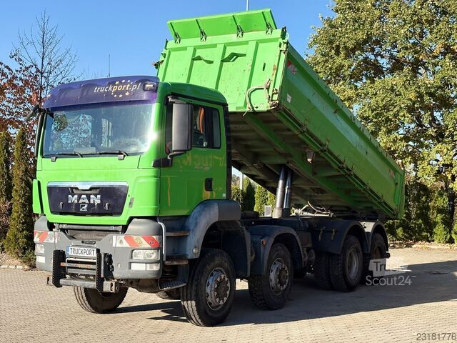 MAN TGS 35.400 8x8 EURO4 WYWROTKA TRÓJSTRONNA MEILLER KIPPER MAN TGS 35.400 8x8 EURO4 WYWROTKA TRÓJSTRONNA MEILL...