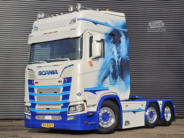 Standartinis-SZM Scania S580 V8 6x2/4 / SPECIAL PAINT / SHOW