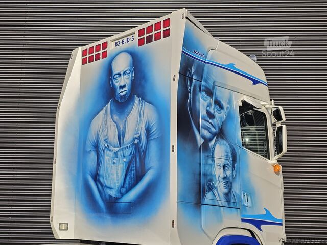 Standartinis-SZM Scania S580 V8 6x2/4 / SPECIAL PAINT / SHOW