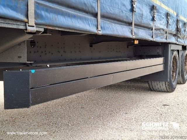Atvira puspriekabė su tentu Schmitz Cargobull Curtainsider Mega