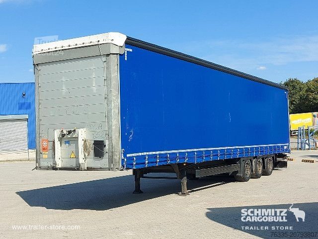 Atvira puspriekabė su tentu Schmitz Cargobull Curtainsider Mega