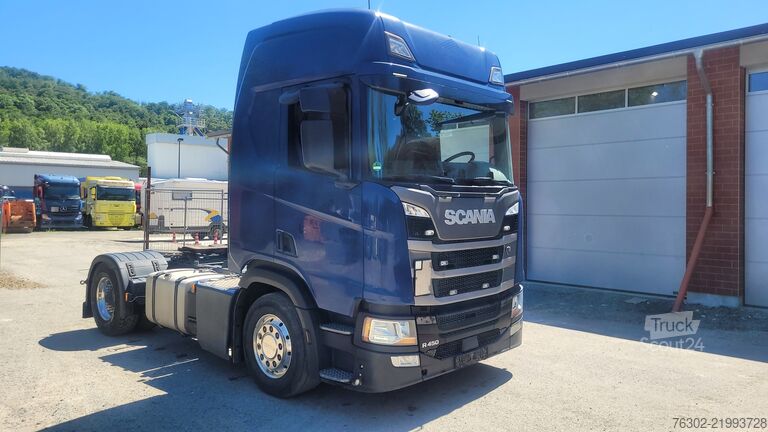 4x2 nyergesvontató Scania R 450 Retarder Kipphydraulik Alcoa