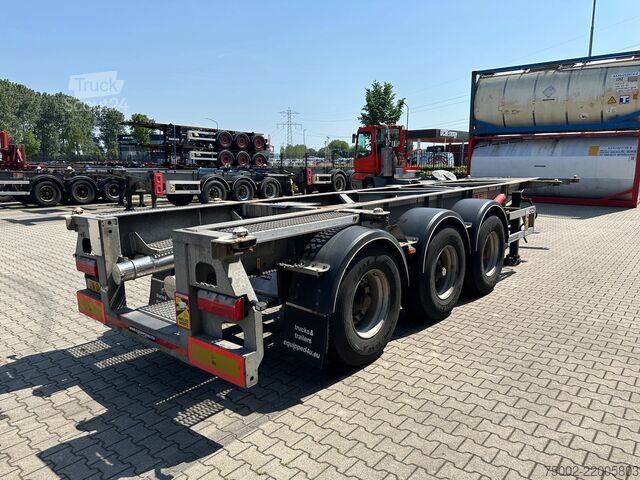 Konteinerių vežimas Van Hool 20FT/30FTDR CHASSIS / galvanized / BPW DRUM / A...