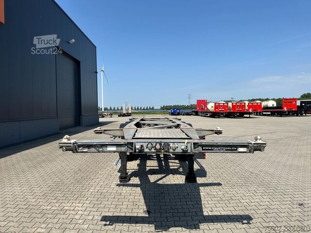 Konteinerių vežimas Van Hool 20FT/30FTDR CHASSIS / galvanized / BPW DRUM / A...