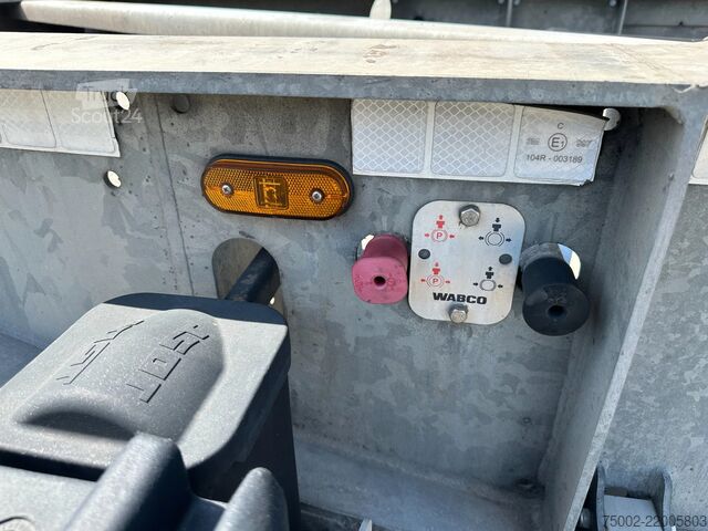 Konteinerių vežimas Van Hool 20FT/30FTDR CHASSIS / galvanized / BPW DRUM / A...