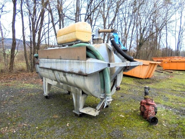 Cisterna Müller-Mitteltal CHK Vakuumfass mit Pumpe