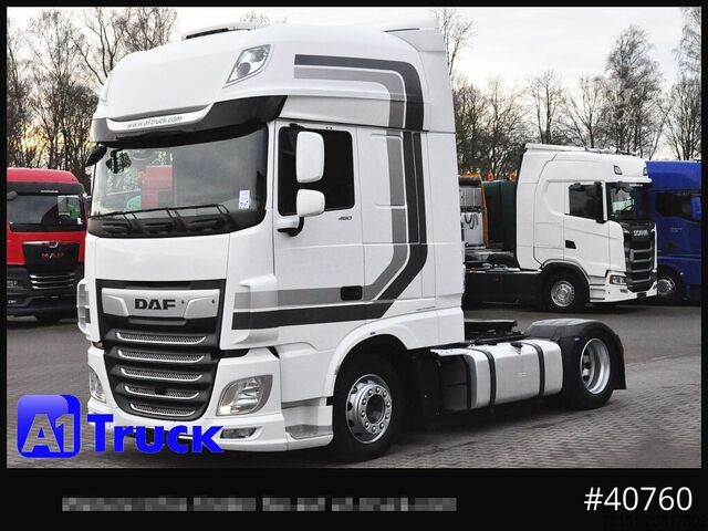 Objemový tahač DAF XF 480 SSC, Volumen, Intarder, Standklima,
