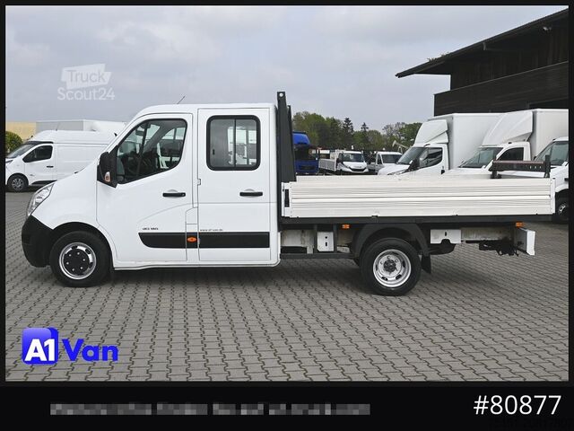 Pick-up furgonas RENAULT Master Pritsche Doka, AHK 3,5Tonnen , Klima, Luftfederung