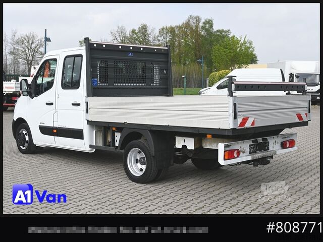 Pick-up furgonas RENAULT Master Pritsche Doka, AHK 3,5Tonnen , Klima, Luftfederung