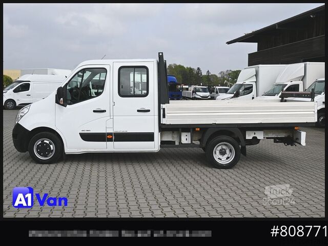 Pick-up furgonas RENAULT Master Pritsche Doka, AHK 3,5Tonnen , Klima, Luftfederung