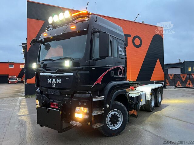 Trattore standard MAN TGS 33.540 6x6 UNDERBODY SCRAPER / HYDRAULICS