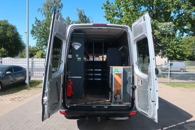فان بسقف مرتفع MERCEDES-BENZ Nr.261 Sprinter 316 CDI 1.Hand / Werkstatt / AHK