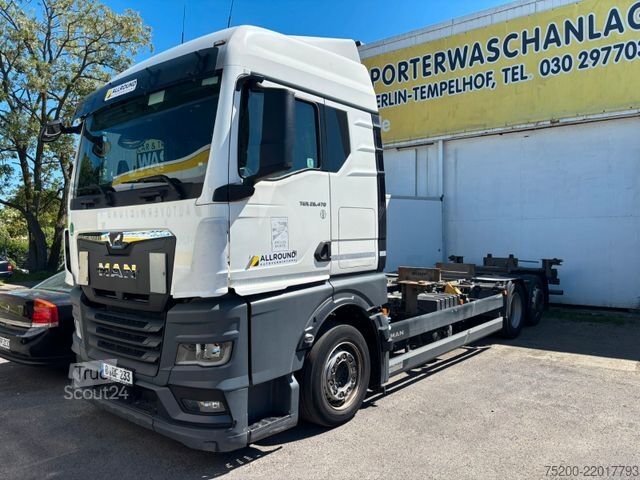 Camion porte-caisses amovibles MAN TGX 26.470 Wechselbrücke