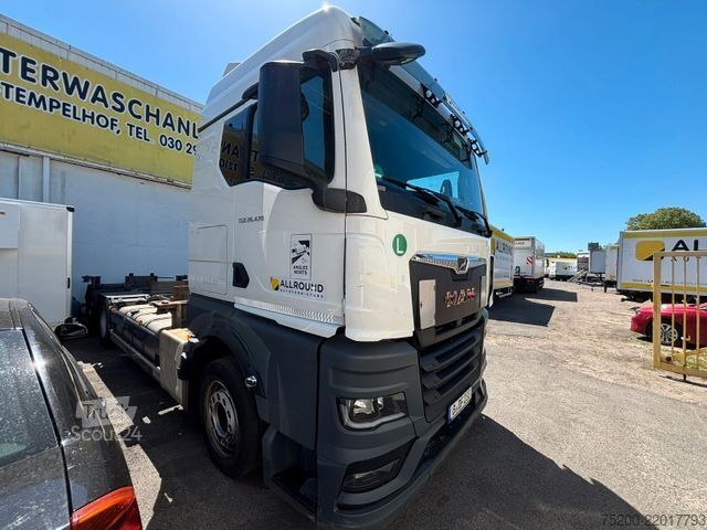 Camion porte-caisses amovibles MAN TGX 26.470 Wechselbrücke