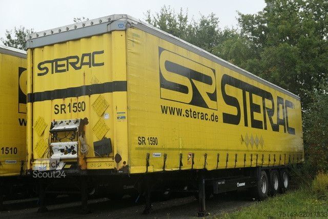 Отворено полуремарке с брезент KRONE SD, Edscha, BPW, Trommel,Luft,Mehrfach auf Lager