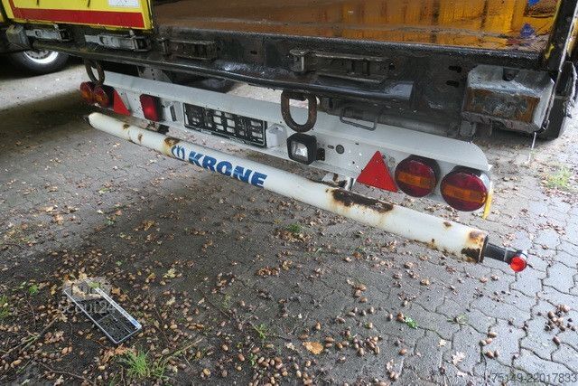 Отворено полуремарке с брезент KRONE SD, Edscha, BPW, Trommel,Luft,Mehrfach auf Lager
