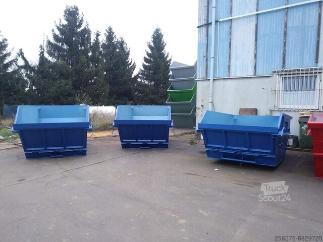 Hoppa över behållaren Starkfracht Absetzcontainer 7m Klappe mit DGUV