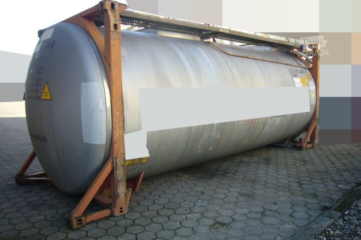 Conteneur-citerne Van Hool 29.500 Liter Druckluftleitung ADR 8/26